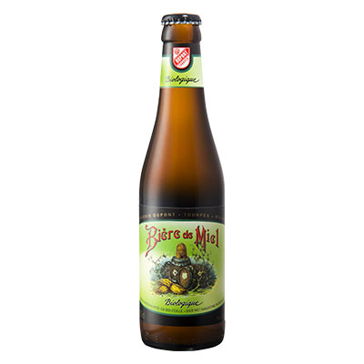 5410702001239 Bière de Miel Bio - 33cl Bottle conditioned organic beer (control BE-BIO-01)